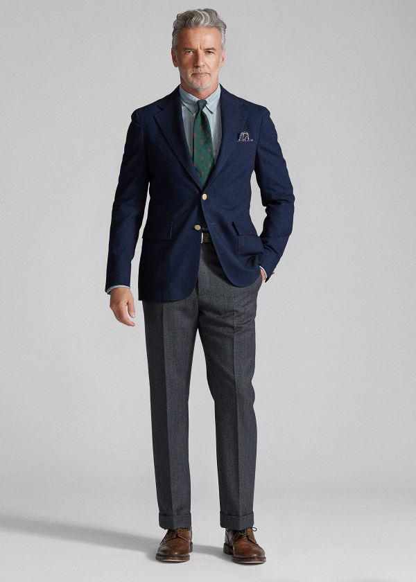 Blazer Ralph Lauren Woven Homem 97581-ELMT